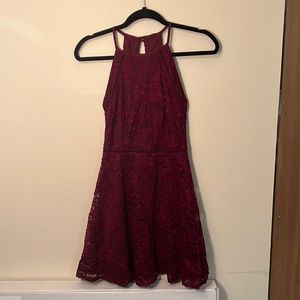 B. Darlin Maroon Dress